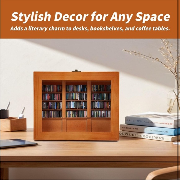 Anxiety Be Gone Bookcase Puzzle Box - Picture 4 of 6